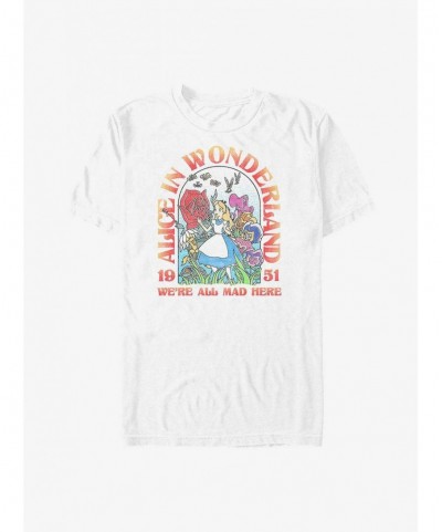 Pre-sale Disney Alice In Wonderland Alice Lockup T-Shirt $10.76 T-Shirts