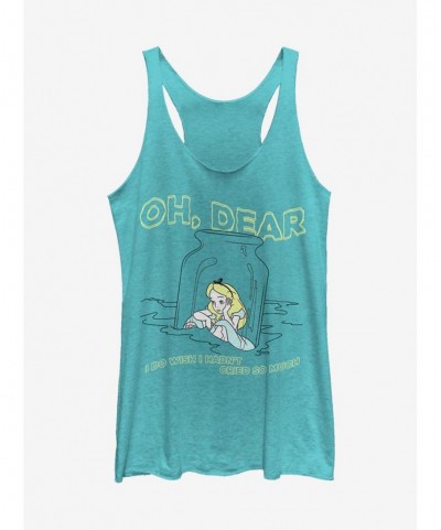 Exclusive Disney Alice In Wonderland Dear Tears Girls Tank $11.40 Tanks