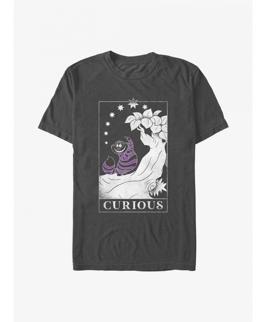 Bestselling Disney Alice In Wonderland Curious Cosmic Cheshire T-Shirt $7.41 T-Shirts