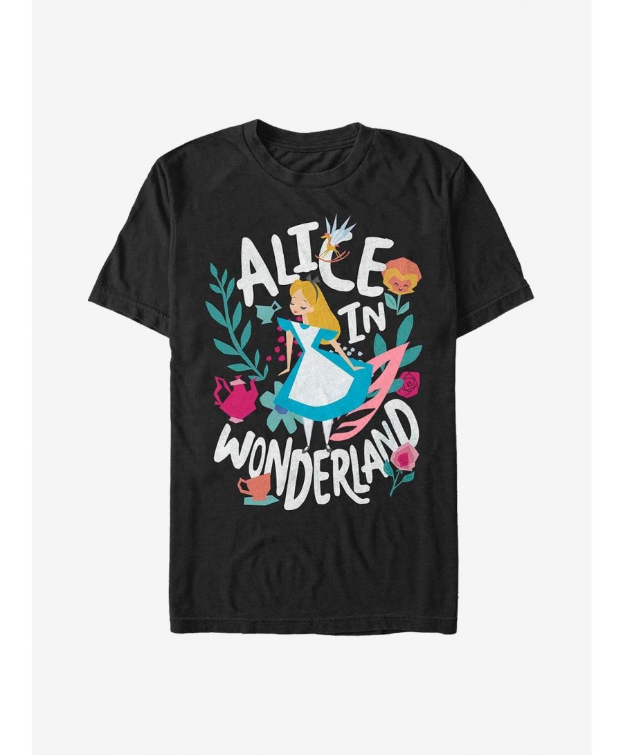 Exclusive Disney Alice In Wonderland Artsy Alice T-Shirt $8.13 T-Shirts