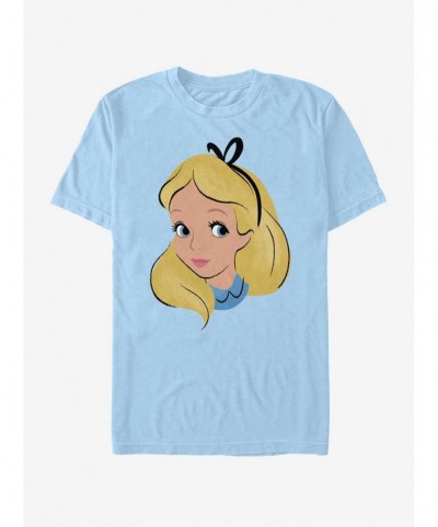 Unique Disney Alice In Wonderland Big Face T-Shirt $11.95 T-Shirts