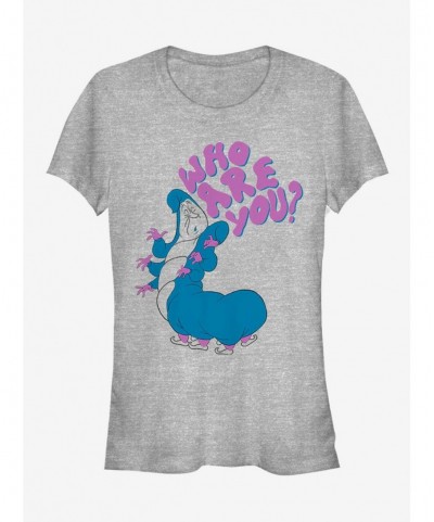 Best Deal Disney Alice In Wonderland Who Are You Girls T-Shirt $7.47 T-Shirts