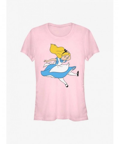 Pre-sale Disney Alice In Wonderland Hold On Girls T-Shirt $9.71 T-Shirts