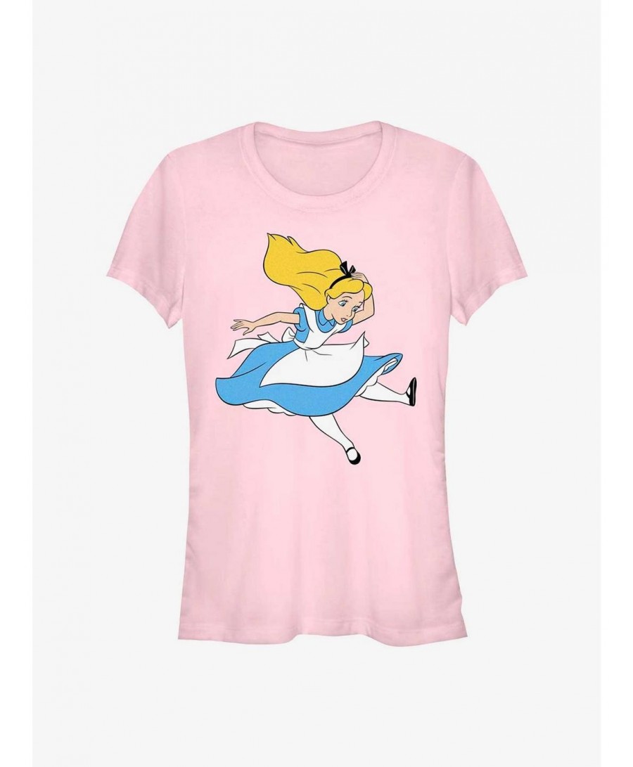 Pre-sale Disney Alice In Wonderland Hold On Girls T-Shirt $9.71 T-Shirts