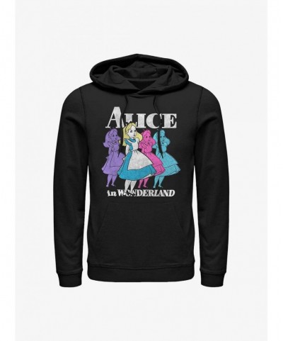 Hot Sale Disney Alice in Wonderland Trippy Alice Hoodie $20.21 Hoodies