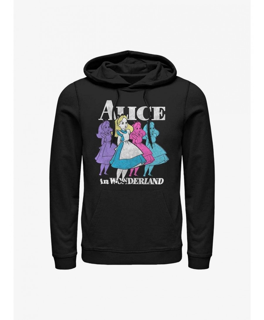 Hot Sale Disney Alice in Wonderland Trippy Alice Hoodie $20.21 Hoodies