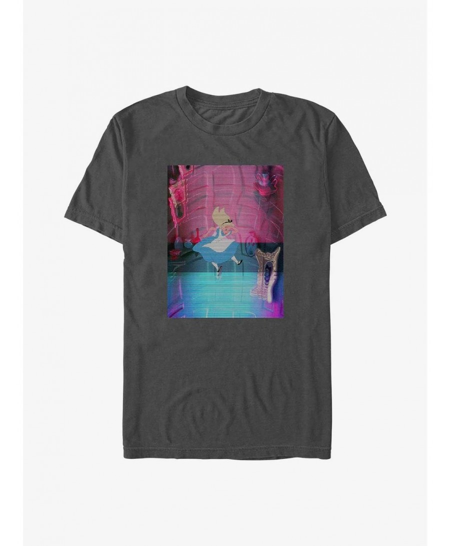 Value for Money Disney Alice In Wonderland Glitchy Wonder T-Shirt $9.80 T-Shirts