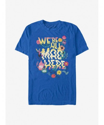 Trendy Disney Alice In Wonderland All Mad T-Shirt $9.32 T-Shirts