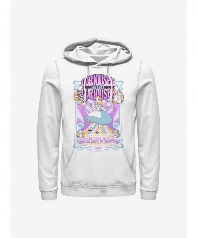 Clearance Disney Alice In Wonderland Psychedelic Nouveou Hoodie $17.06 Hoodies