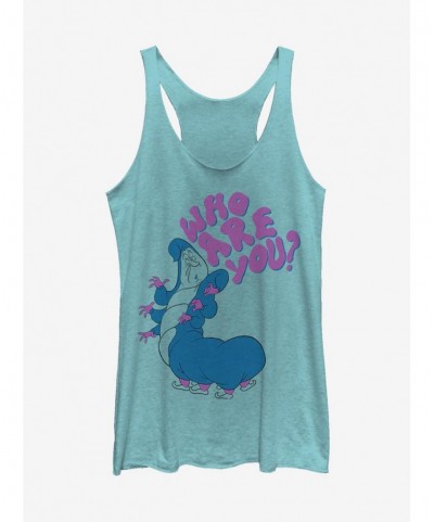 Flash Deal Disney Alice In Wonderland Who Are You Girls Tank $8.29 Tanks