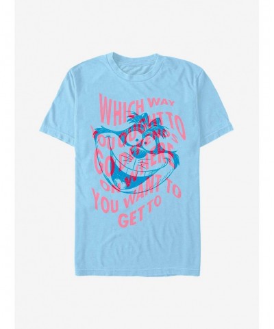 Cheap Sale Disney Alice In Wonderland Which Way T-Shirt $9.08 T-Shirts