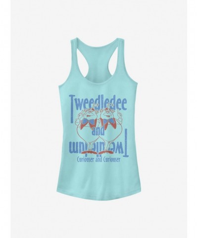 Special Disney Alice In Wonderland Tweedles Girls Tank $9.21 Tanks