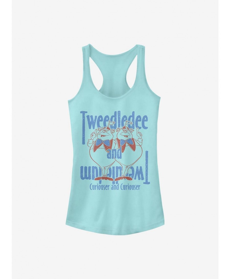 Special Disney Alice In Wonderland Tweedles Girls Tank $9.21 Tanks