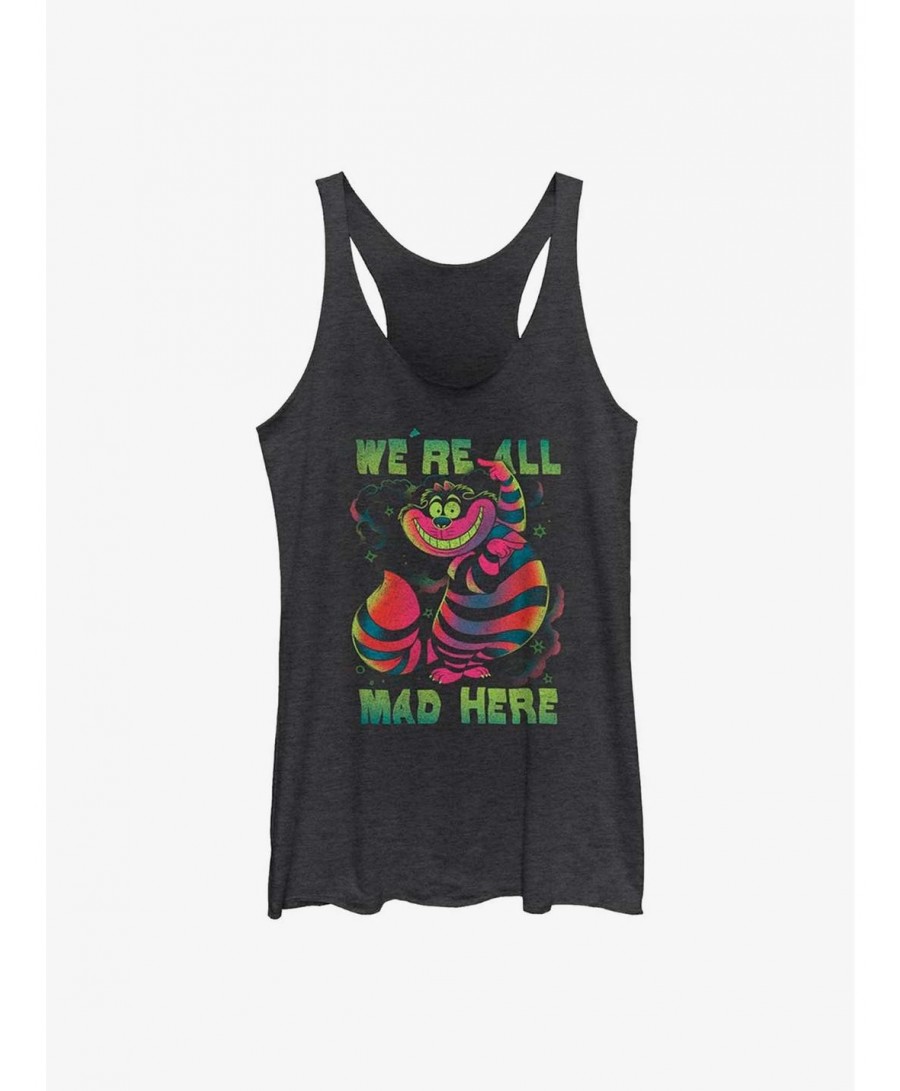 Discount Disney Alice in Wonderland Mad Cheshire Girls Tank $11.91 Tanks