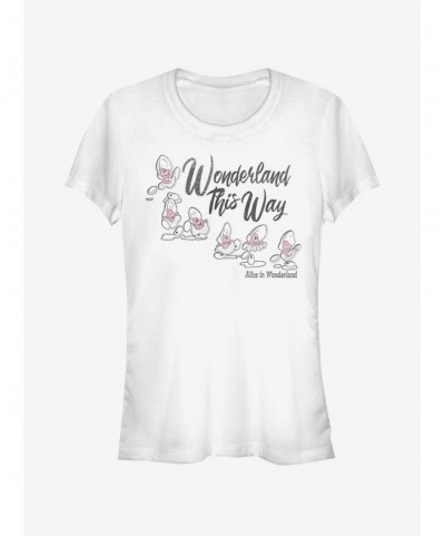 Cheap Sale Disney Alice In Wonderland Baby Oysters Girls T-Shirt $8.22 T-Shirts