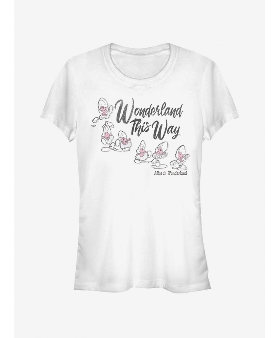 Cheap Sale Disney Alice In Wonderland Baby Oysters Girls T-Shirt $8.22 T-Shirts