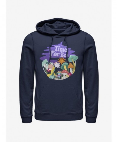 Big Sale Disney Alice In Wonderland Tea Time Filled Hoodie $18.41 Hoodies