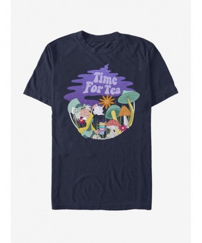 Unique Disney Alice In Wonderland Tea Time Filled T-Shirt $8.60 T-Shirts