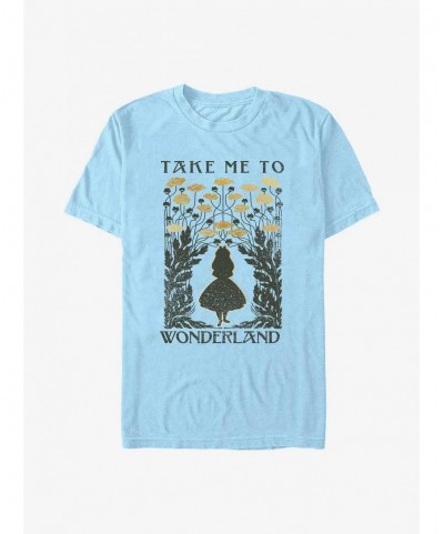 Hot Sale Disney Alice In Wonderland Take Me To Wonderland T-Shirt $7.41 T-Shirts