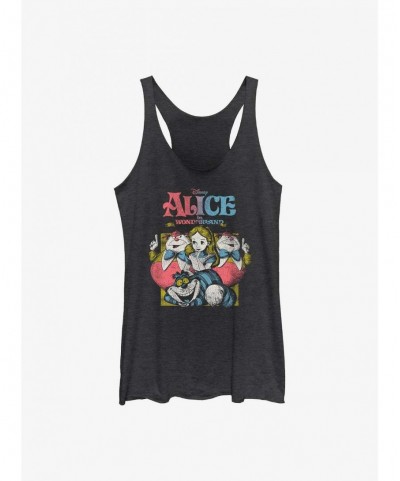 Sale Item Disney Alice in Wonderland Vintage Alice Girls Tank $12.95 Tanks