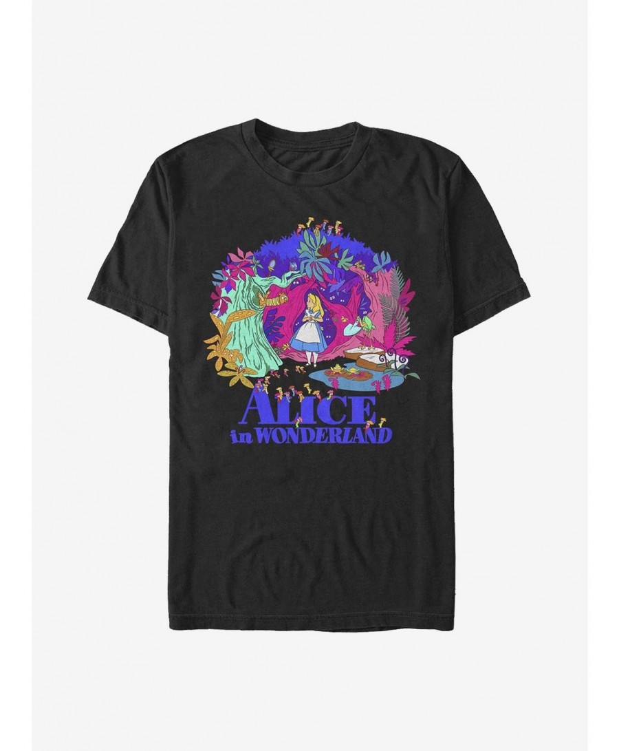 Hot Sale Disney Alice In Wonderland Full Of Wonder T-Shirt $8.84 T-Shirts