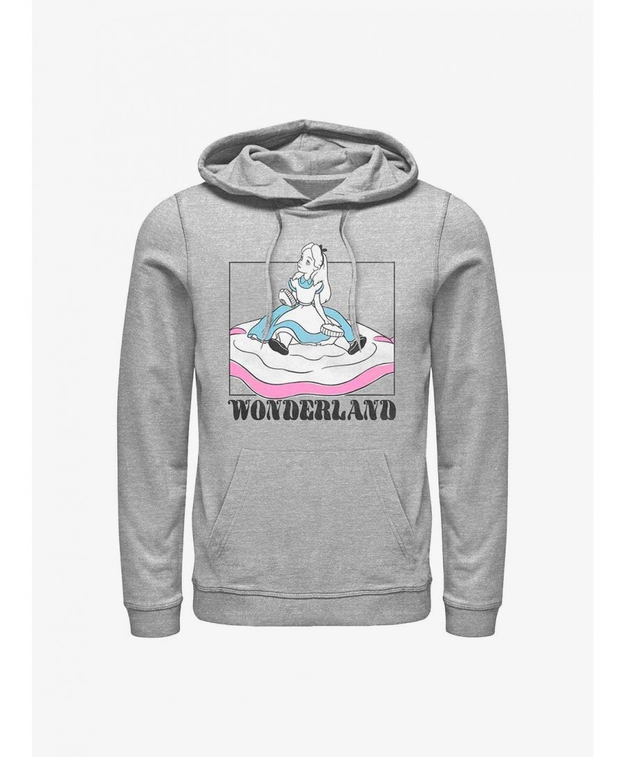 Exclusive Disney Alice in Wonderland Soft Pop Wonderland Hoodie $15.27 Hoodies