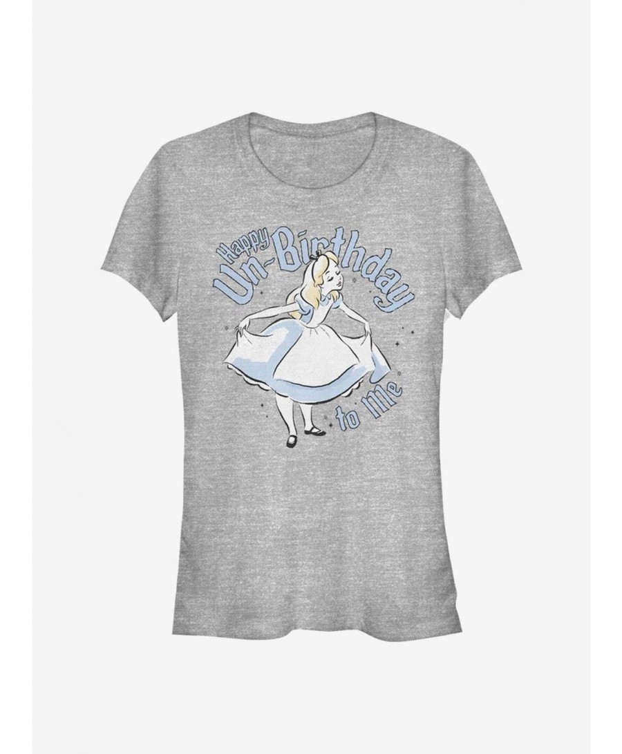 Crazy Deals Disney Alice In Wonderland Alice Un-Birthday Girls T-Shirt $8.47 T-Shirts