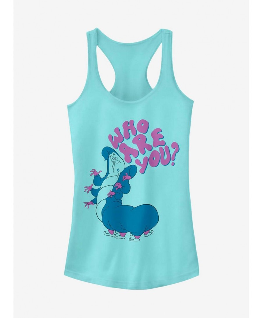 Low Price Disney Alice In Wonderland Who Are You Girls Tank $7.72 Tanks