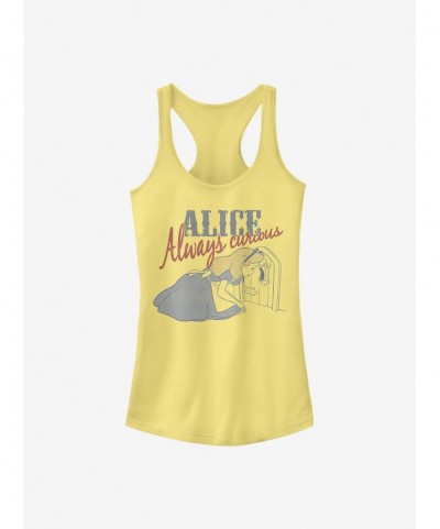 Flash Sale Disney Alice In Wonderland Vintage Alice Girls Tank $12.20 Tanks