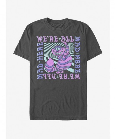 Best Deal Disney Alice In Wonderland Mad Here Trip T-Shirt $9.80 T-Shirts