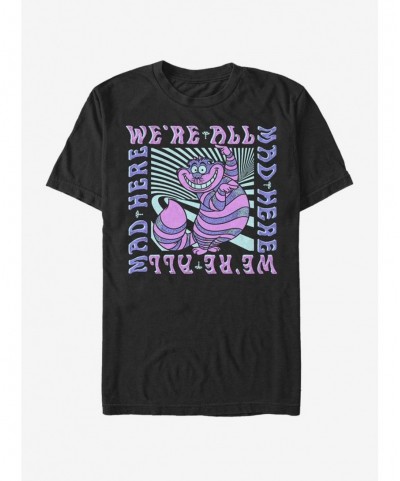 Best Deal Disney Alice In Wonderland Mad Here Trip T-Shirt $9.80 T-Shirts