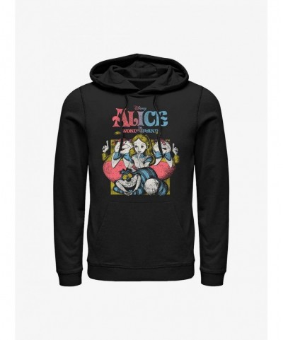 Flash Sale Disney Alice in Wonderland Vintage Alice Hoodie $15.27 Hoodies