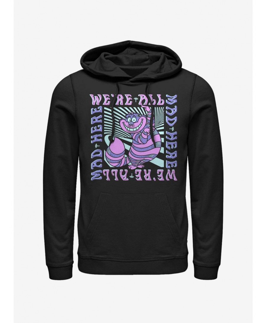 High Quality Disney Alice In Wonderland Mad Here Trip Hoodie $19.76 Hoodies