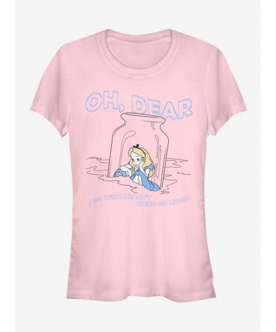 Hot Sale Disney Alice In Wonderland Dear Tears Girls T-Shirt $7.97 T-Shirts