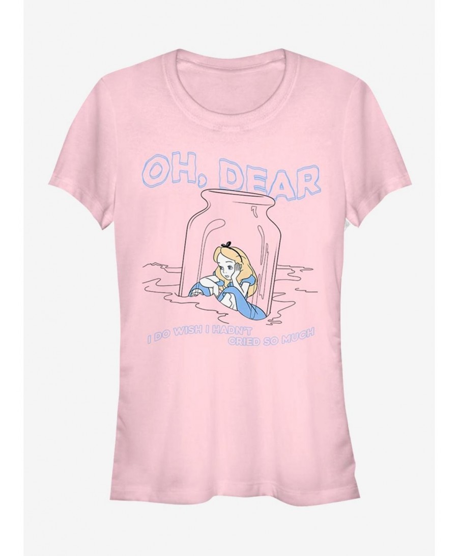 Hot Sale Disney Alice In Wonderland Dear Tears Girls T-Shirt $7.97 T-Shirts