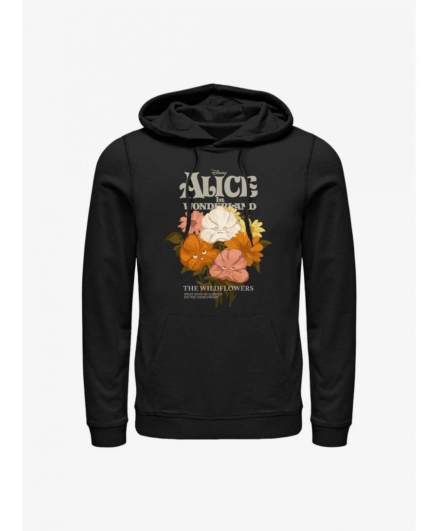 Festival Price Disney Alice in Wonderland The Wildflowers Hoodie $15.72 Hoodies