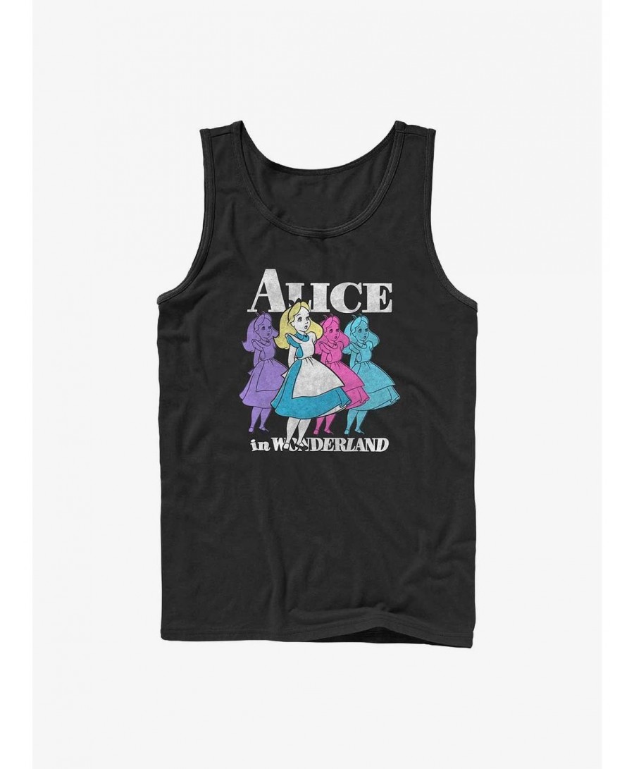 Special Disney Alice in Wonderland Trippy Alice Tank $10.21 Tanks