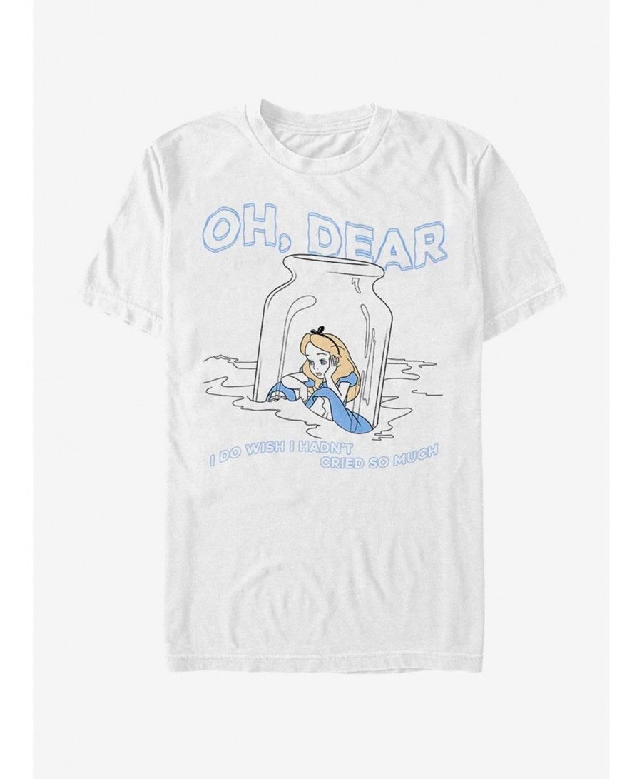 Pre-sale Discount Disney Alice In Wonderland Dear Tears T-Shirt $10.04 T-Shirts