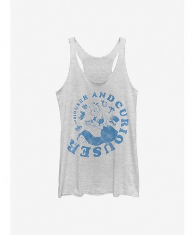 Limited-time Offer Disney Alice In Wonderland Alice Curiouser And Curiouser Girls Tank $11.14 Tanks