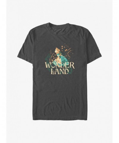 Flash Deal Disney Alice In Wonderland Smell The Flowers T-Shirt $10.76 T-Shirts