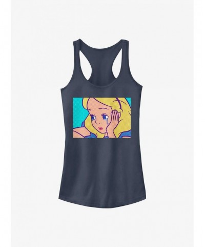 High Quality Disney Alice In Wonderland Sad Alice Girls Tank $8.22 Tanks