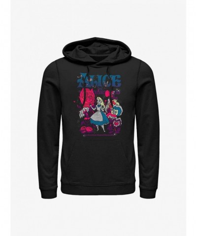 Exclusive Price Disney Alice in Wonderland Technicolor Wonderland Hoodie $14.82 Hoodies