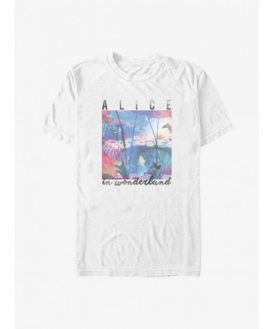 Special Disney Alice In Wonderland Garden Scene T-Shirt $7.89 T-Shirts