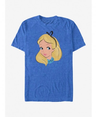 Trendy Disney Alice In Wonderland Big Face T-Shirt $10.04 T-Shirts