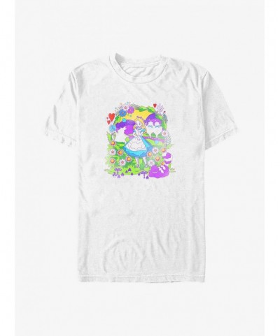 Crazy Deals Disney Alice In Wonderland Psychedelic Scene T-Shirt $9.08 T-Shirts