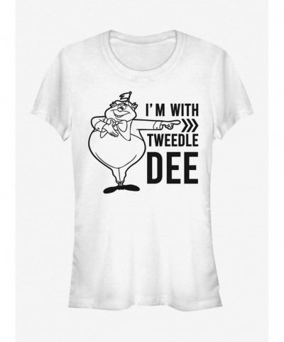 Value for Money Disney Alice In Wonderland Tweedle Dee Dum Dee Girls T-Shirt $7.72 T-Shirts