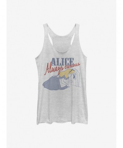 Exclusive Disney Alice In Wonderland Vintage Alice Girls Tank $7.77 Tanks