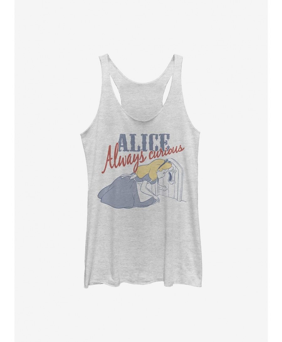 Exclusive Disney Alice In Wonderland Vintage Alice Girls Tank $7.77 Tanks