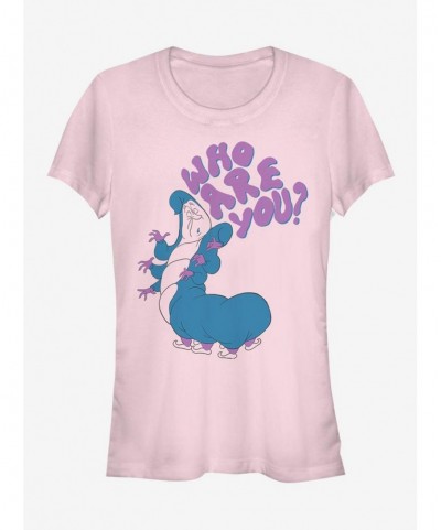 Clearance Disney Alice In Wonderland Who Are You Girls T-Shirt $8.22 T-Shirts