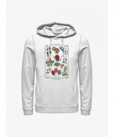 Big Sale Disney Alice in Wonderland Wildflowers Chart Hoodie $16.61 Hoodies